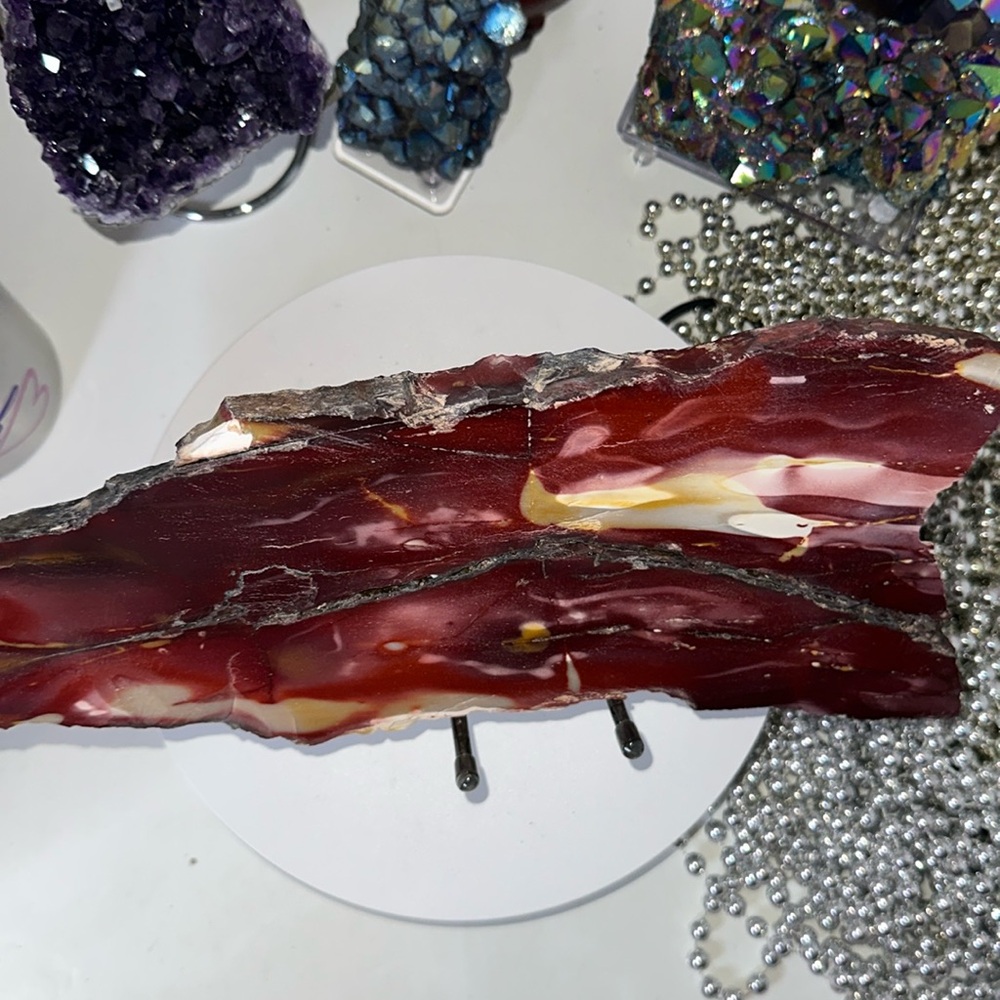 Mookaite Large slab - purple lavendar combination! MOOKAITESLB-004 - Picture 4 of 15